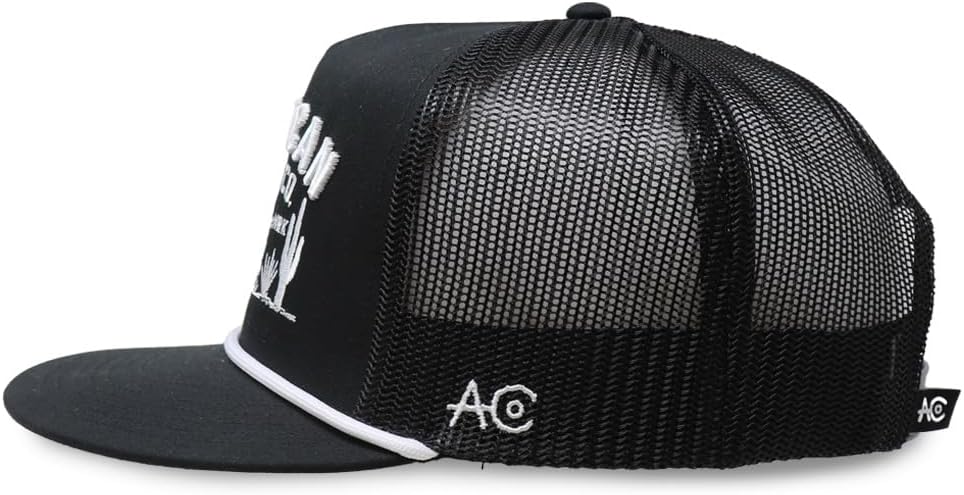 8-Second Adjustable Snapback Hat Black - Image 3