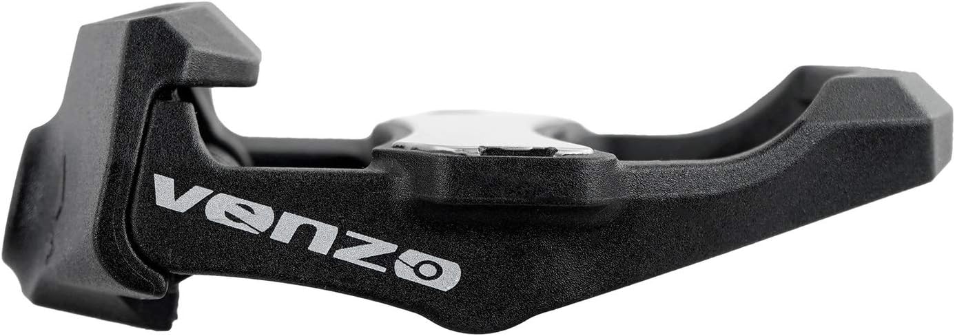 Venzo Sealed Cycling Road Bike Bicycle Clipless Pedals Compatible with Look Keo (NOT Compatible with Shimano SPD-SL or Look Delta Cleats) 9/16" with Cleats - Image 5