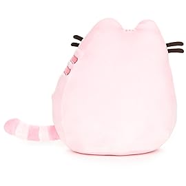 GUND Pusheen The Cat Squisheen Plush, Stuffed Animal Cat for Ages 8 and Up, Pink, 6