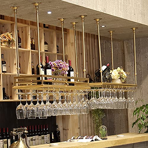 Support de verre à vin réglable en hauteur pour comptoir