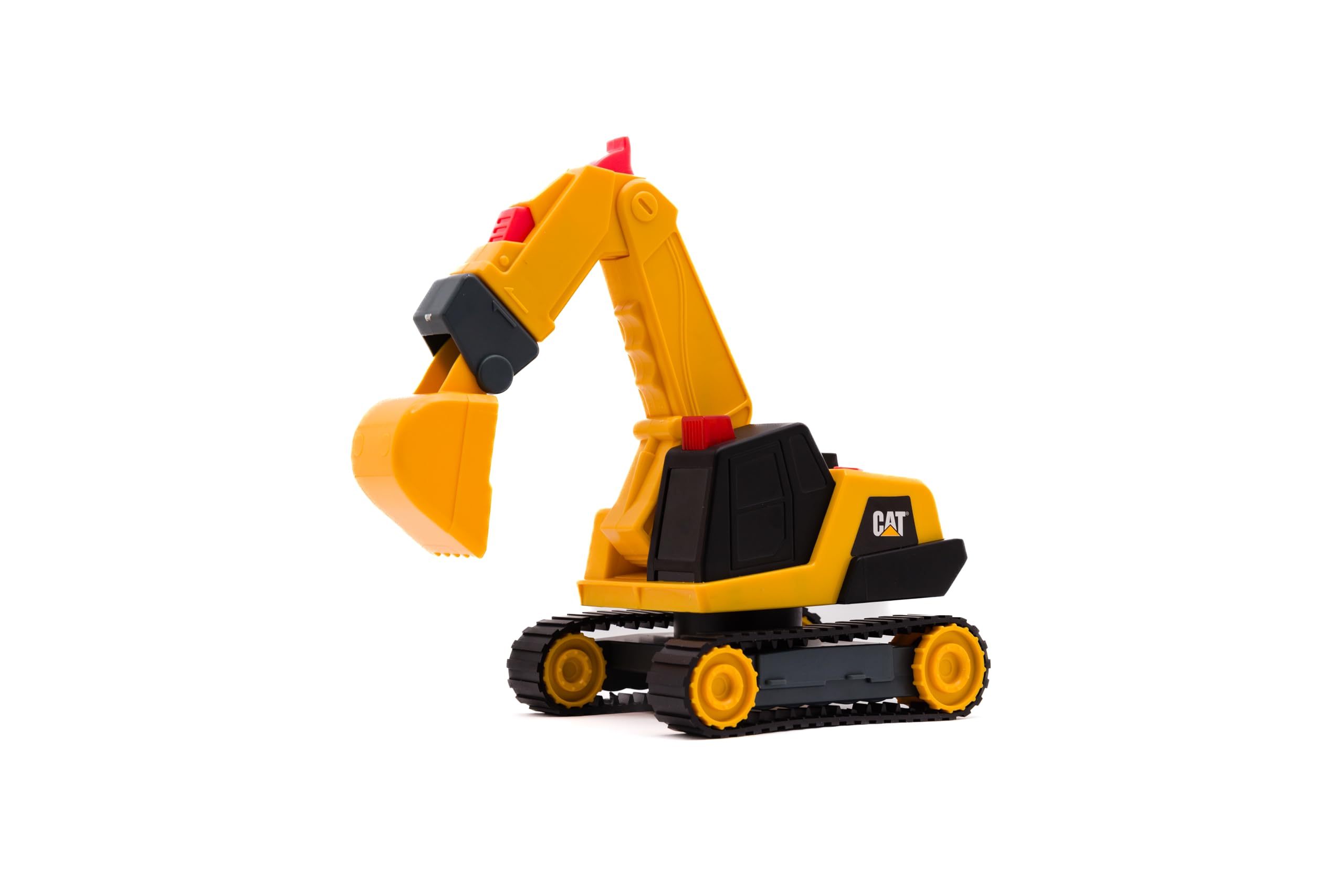 CAT Construction Toys, Power Switch Crew Realistic Lights and Sounds, Motion Drive Technology, Working Features, & Realistic Construction Experience