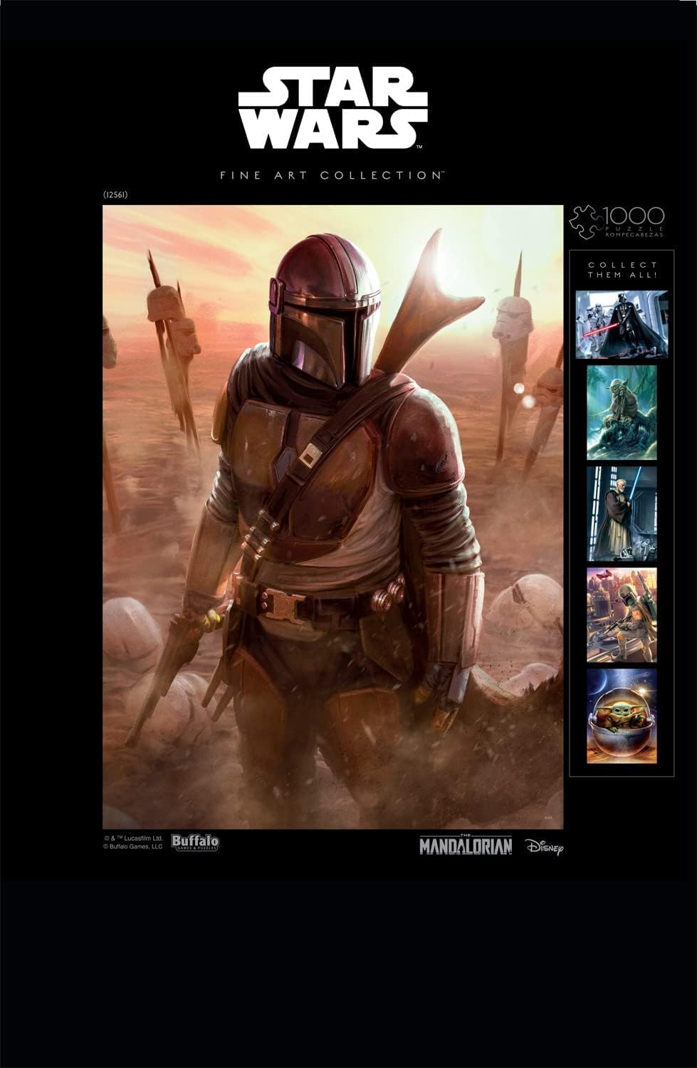 Buffalo Games - Star Wars – The Calm After – Puzzle de 1000 pièces pour Adultes – Puzzle Stimulant Parfait pour Les soirées de Jeu – La Taille finie est de 68 x 50 cm