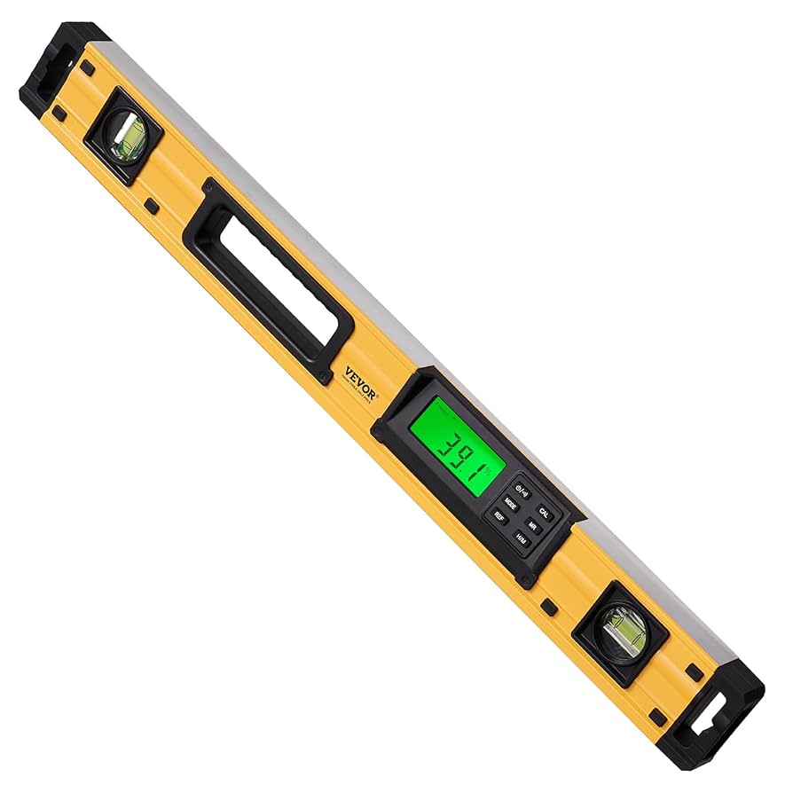 VEVOR Torpedo Level 24 in, LED Backlit Screen Mechanical