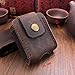 Berfea Lighter Case Cover Pouch Genuine Leather Lighter Belt Sheath Holder Protective Holster Compatible with Zippo Lighter
