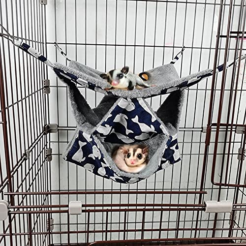 QUUPY Amaca a gabbia per animali domestici a