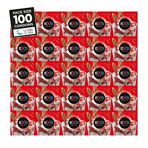 Exs Condoms Exs Strawberry - 100 Pack - 1530 Gr