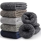 SIMIYA Wollsocken für Herren,Merino Socken Thermosocken Wintersocken warme...