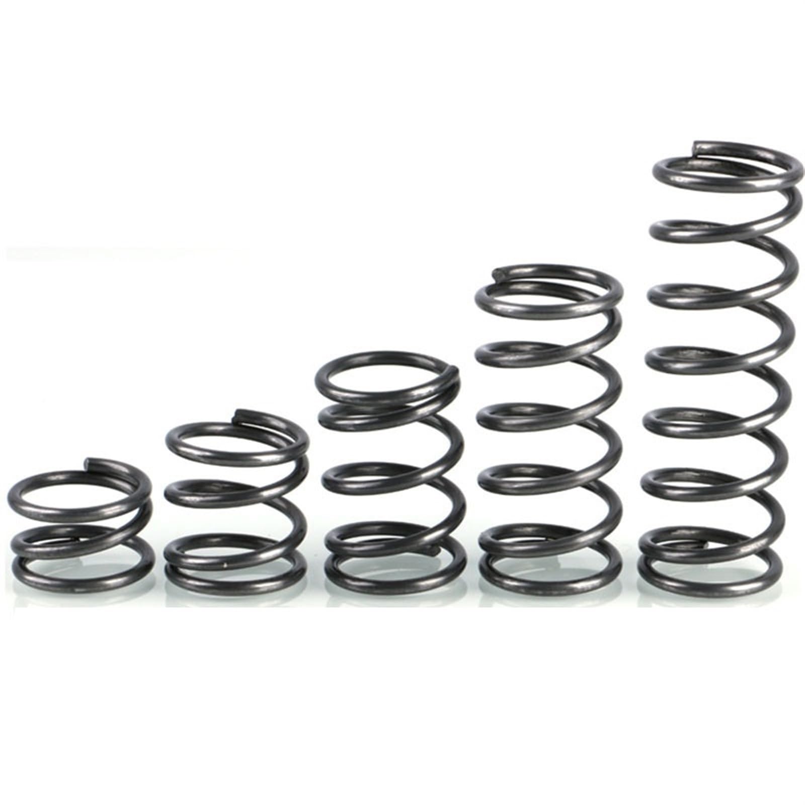 Acier Inoxydable Ressorts De Compression, 3 Mm Fil Diamètre, 20 Mm Diamètre Extérieur, 30 Mm Longueur Libre, 5 Pièces, Durable Et Fiable