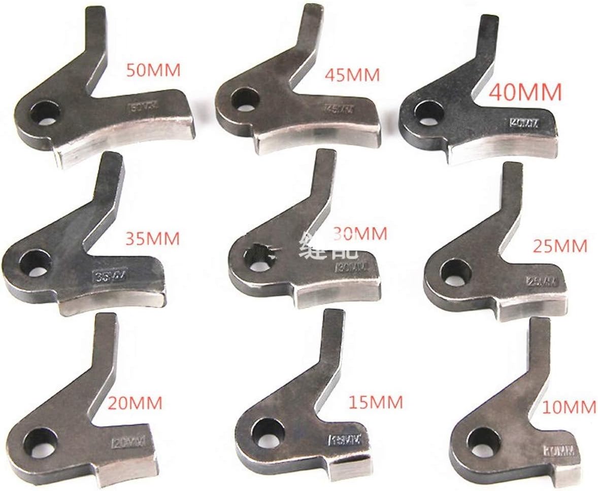 9 Size Presser Foot Metal Peeling Machine Parts for 801 Skiving Leather Machine Golden Wheel Jumbo King Shovel Paper Machines
