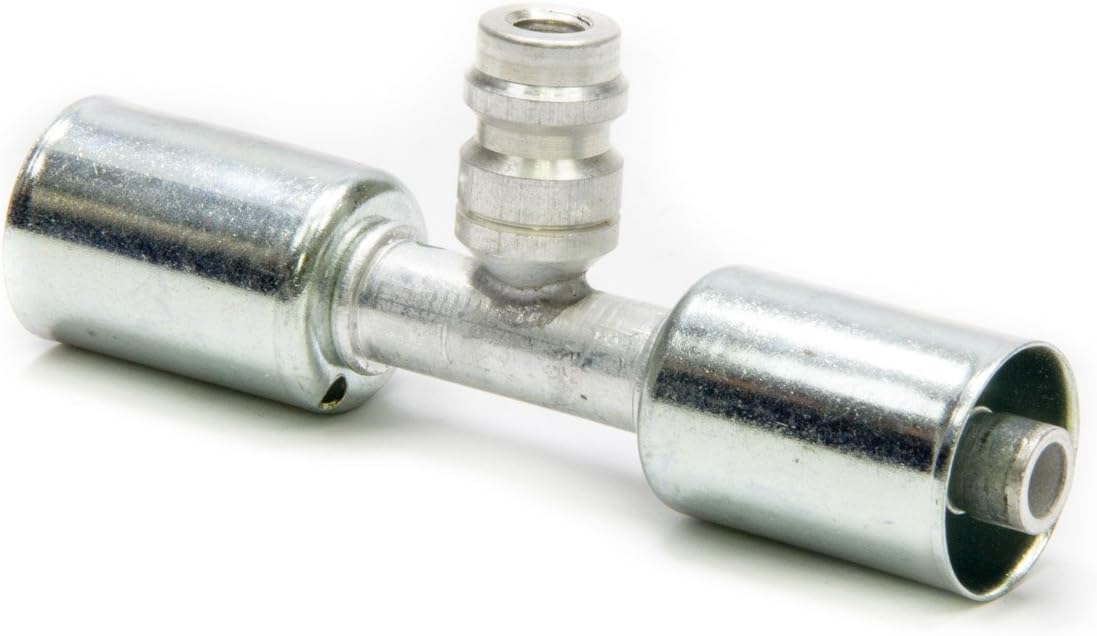 Vintage Air 35826-VUG Beadlock O-Ring In-Line Fitting with Service Port