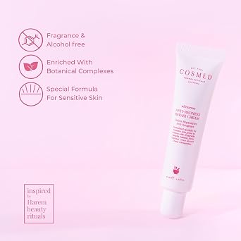 Cosmed Hassas Ciltler İçin Kızarıklık Karşıtı Krem - Anti-Redness Repair Cream - 40 ml