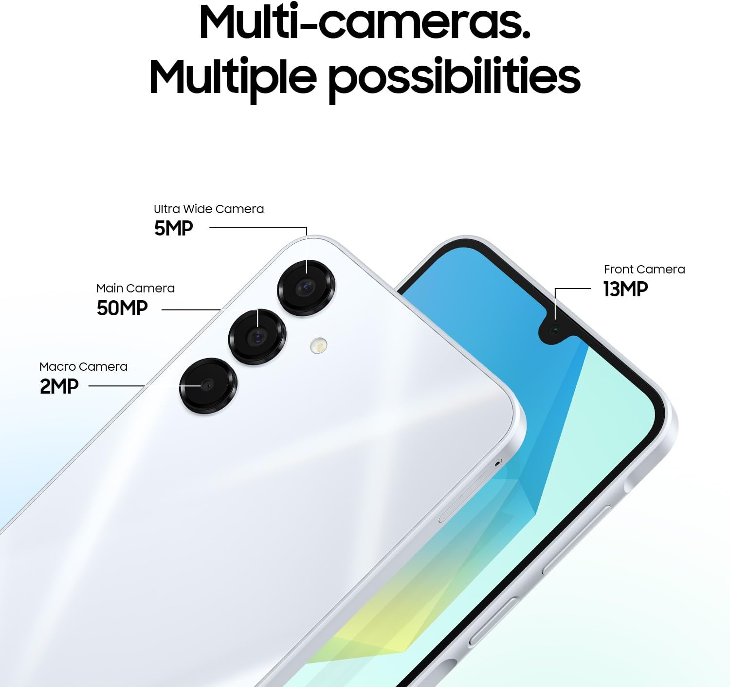 Samsung Galaxy A16 5G, Android Smartphone, 50MP Main Camera, 6.7" display, 128GB, Light Grey, 3 Year Manufacturer Extended Warranty (UK Version) 8 61PofuZo+mL. AC SL1500