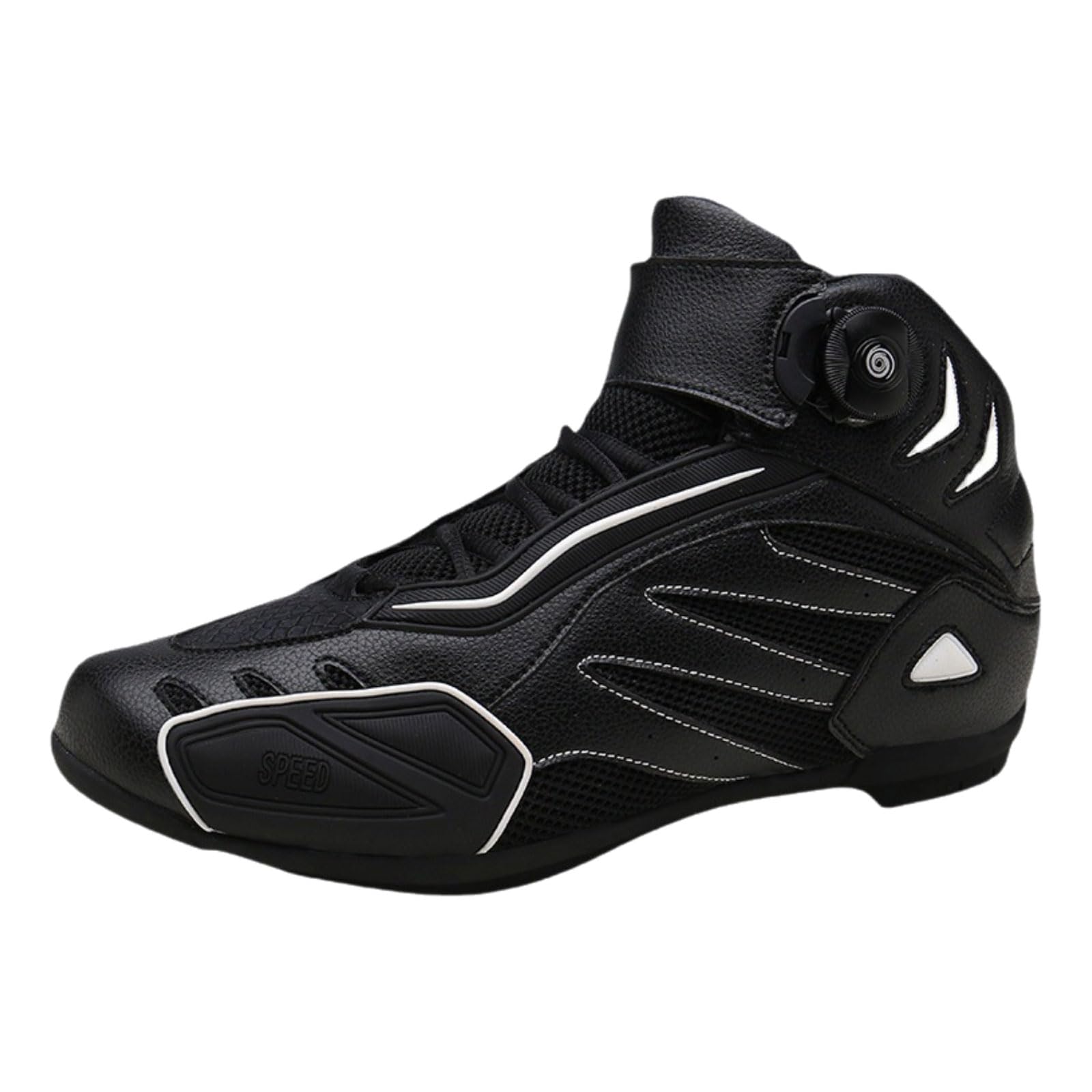Scarpe da Moto,Stivali Moto,Scarpe Moto,Rinforzate Stivali Moto Uomo,Stivale Touring Impermeabile,Stivali da Moto Sport,Sneakers,Traspirante,Antiscivolo,per Femmina Uomini