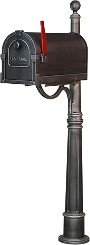 Miniatura 22 de Special Lite Savannah - Buzón con poste Ashland - Buzón de cobre con poste de aluminio - SCS-1014_SPK-600-CP