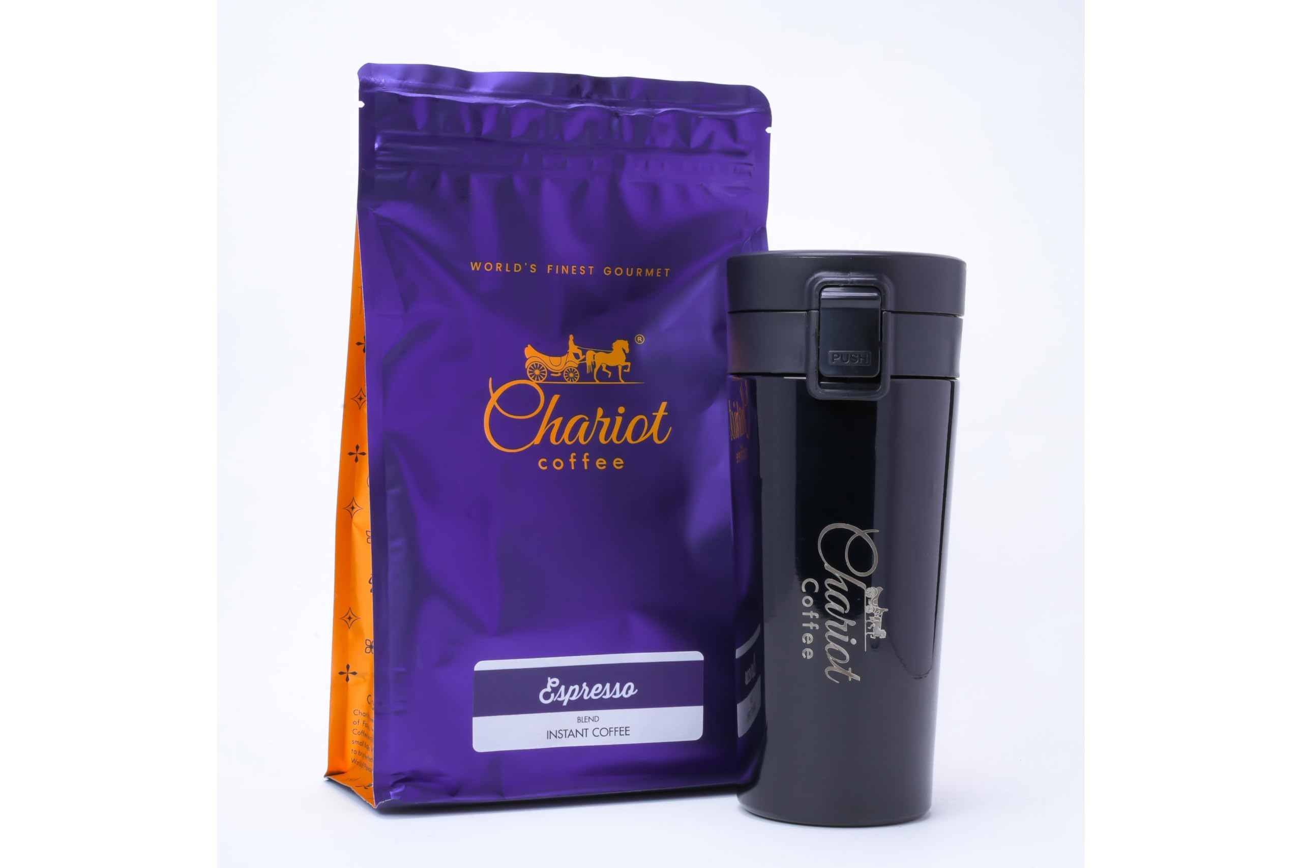See full amazon price history chart for Chariot New York Espresso Blend 100% Arabica Agglomerated Instant Coffee 500g With Double Wall Vacuum Insulated Stainless Steel Coffee Bottle 300ml Chariot New York Espresso Blend 100% Arabica Agglomerated Instant Coffee 500g With Double Wall Vacuum Insulated Stainless Steel Coffee Bottle 300ml (B0D9P1KPQF) Amazon Price History, Amazon Price Tracker