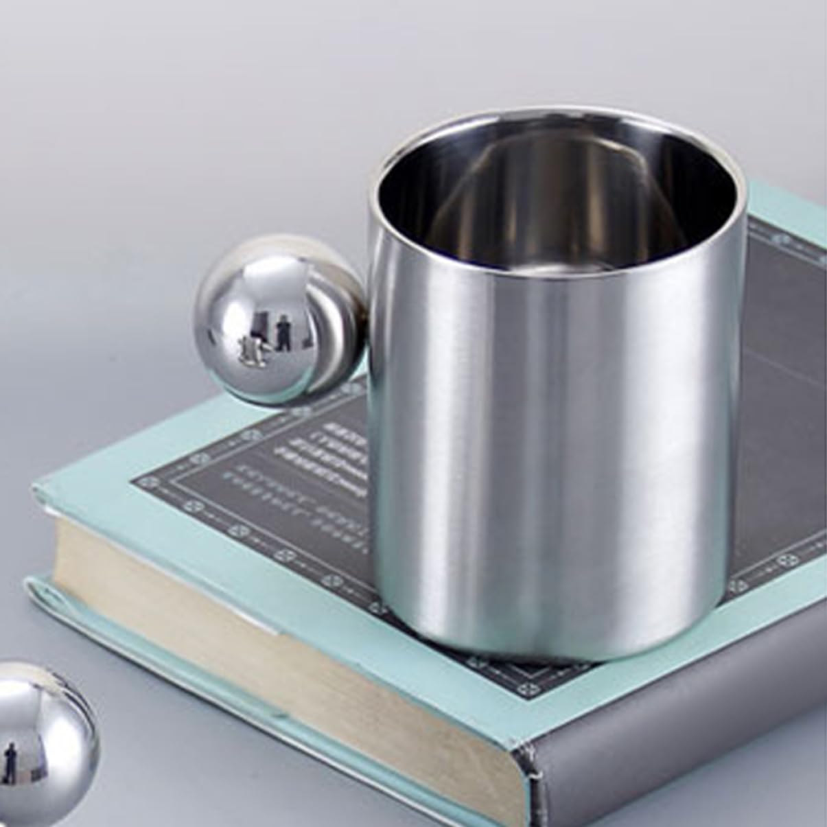 Hemobllo 2 Pièces Tasse de Camping Acier Inoxydable avec Mug Étanche Portable pour Randonnée pour Boissons