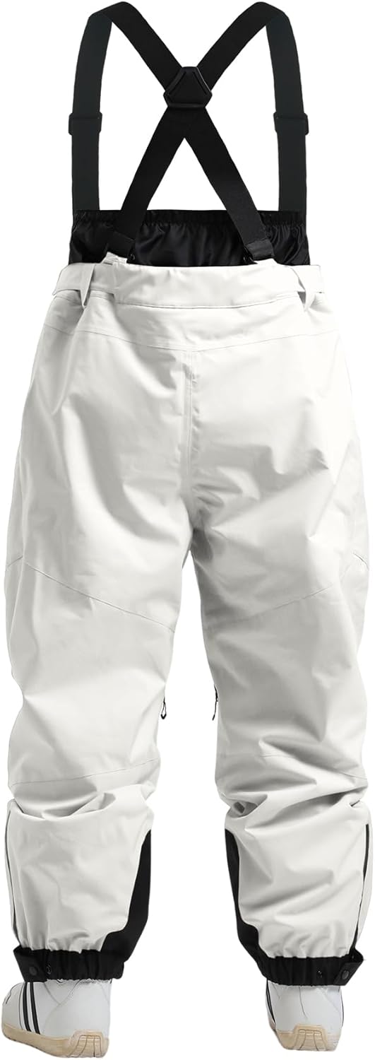 GSOU SNOW Men Snow Bibs Women Baggy Ski Pants Snowboard Overall Insulated Waterproof Windproof Warm Winter - Image 4