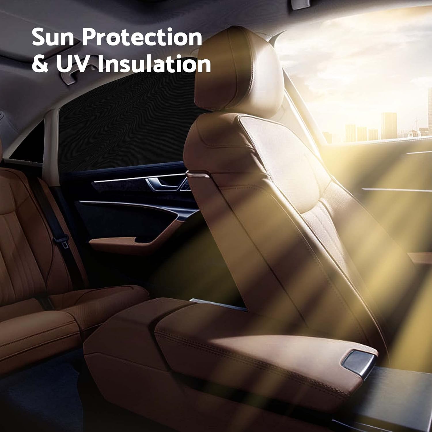 Tendine Parasole Parasole Auto Finestrini per VW Passat B8 Variant 2016-2022, Tendine Parasole Auto Bambini Finestrini Protezione UV Tende Oscuranti para Sole