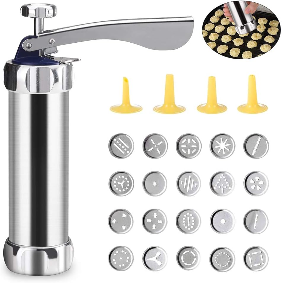 Achort Biscuit Cookie Maker Cookie Press Gun Kit for DIY Biscuit Maker