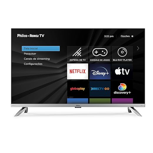 Smart TV Philco 32" com Dolby Audio