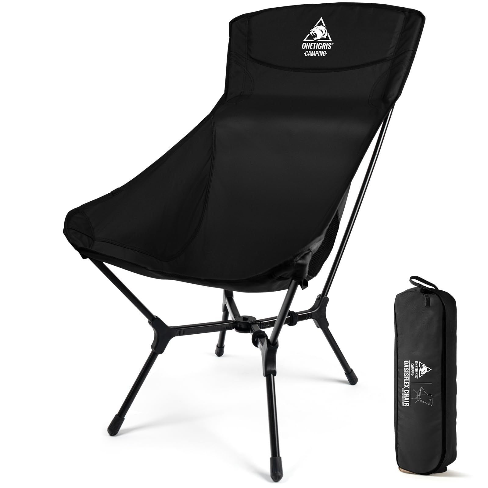 Amazon.com : ONETIGRIS OasisFlex Camping Chair,High Back Folding