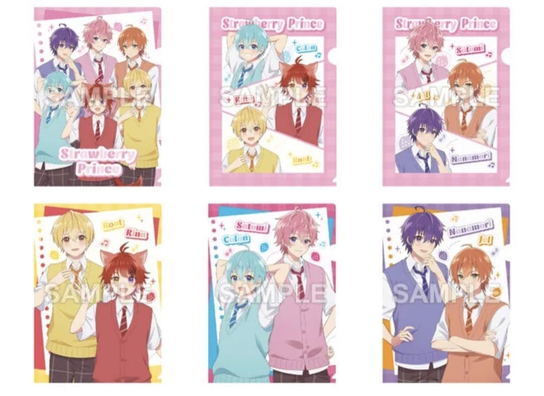 Amazon.co.jp: ローソン すとぷり クリアファイル全種6枚 : 文房具 