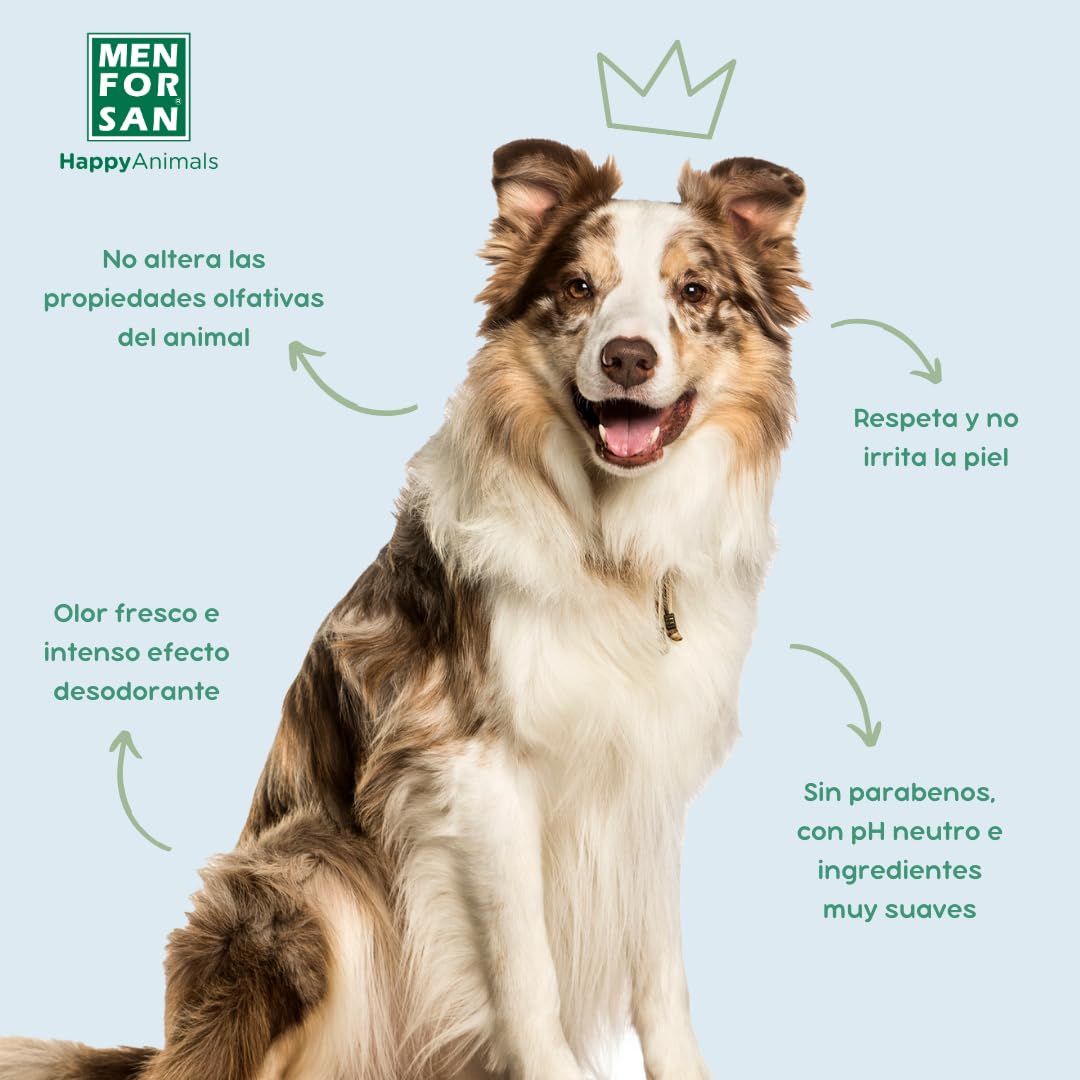 Menforsan Acqua di Colonia per Cani di Talco 500 Ml, Profumo Dolce e Intenso