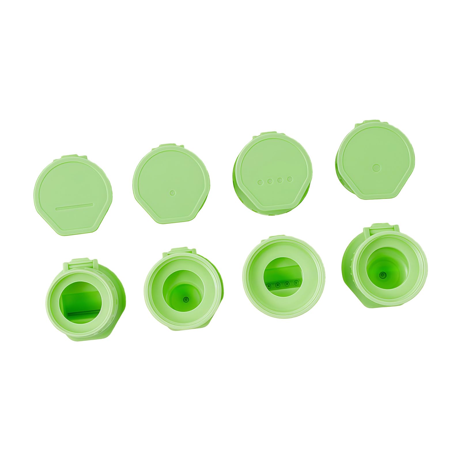 Kaeltsyn Of 4 Household Kitchen Squeeze Bottle Cap for Accurate Sauce Application in Various Recipes and Meal Preparation Condiment Dispenser Cap
