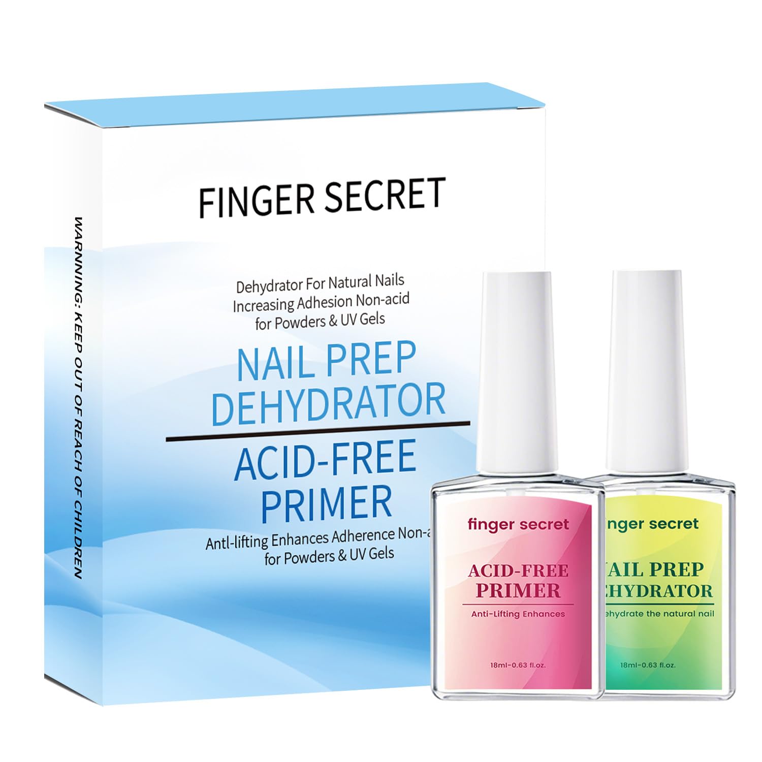 FSNatural Nail Prep Dehydration and Acid Free Primer (Natural Nail Prep Dehydration and Acid Free Primer)