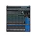 DIKAMAN Mixer Audio, DJ USB Controller Professional 24 DSP Mixing Console Mixer Stage per Studio di Karaoke, Streaming e Registrazione immagine