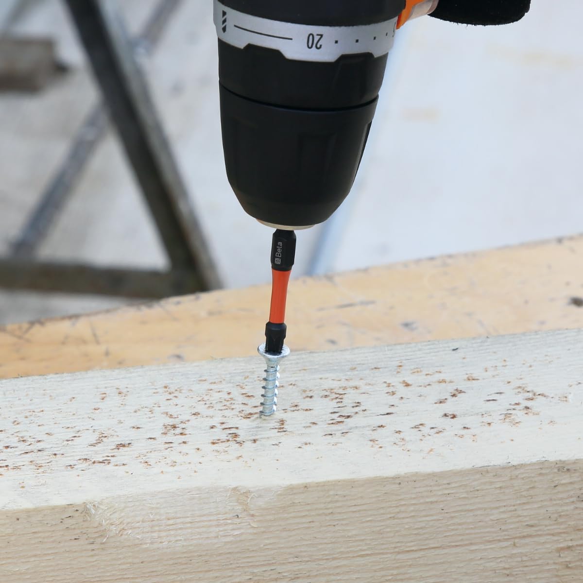 Astuccio di inserti Impact 1/4" Beta 862XP/A16-16 pezzi
