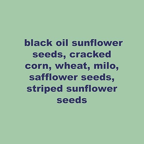 Miniatura 4 de Mezcla de semillas de aves silvestres, sin mijo especial, 40 libras.