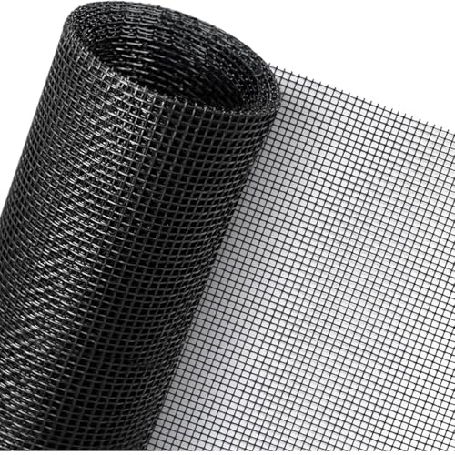 Tela Mosquiteira Fibra Vidro Preta x 1,00m (por metro)