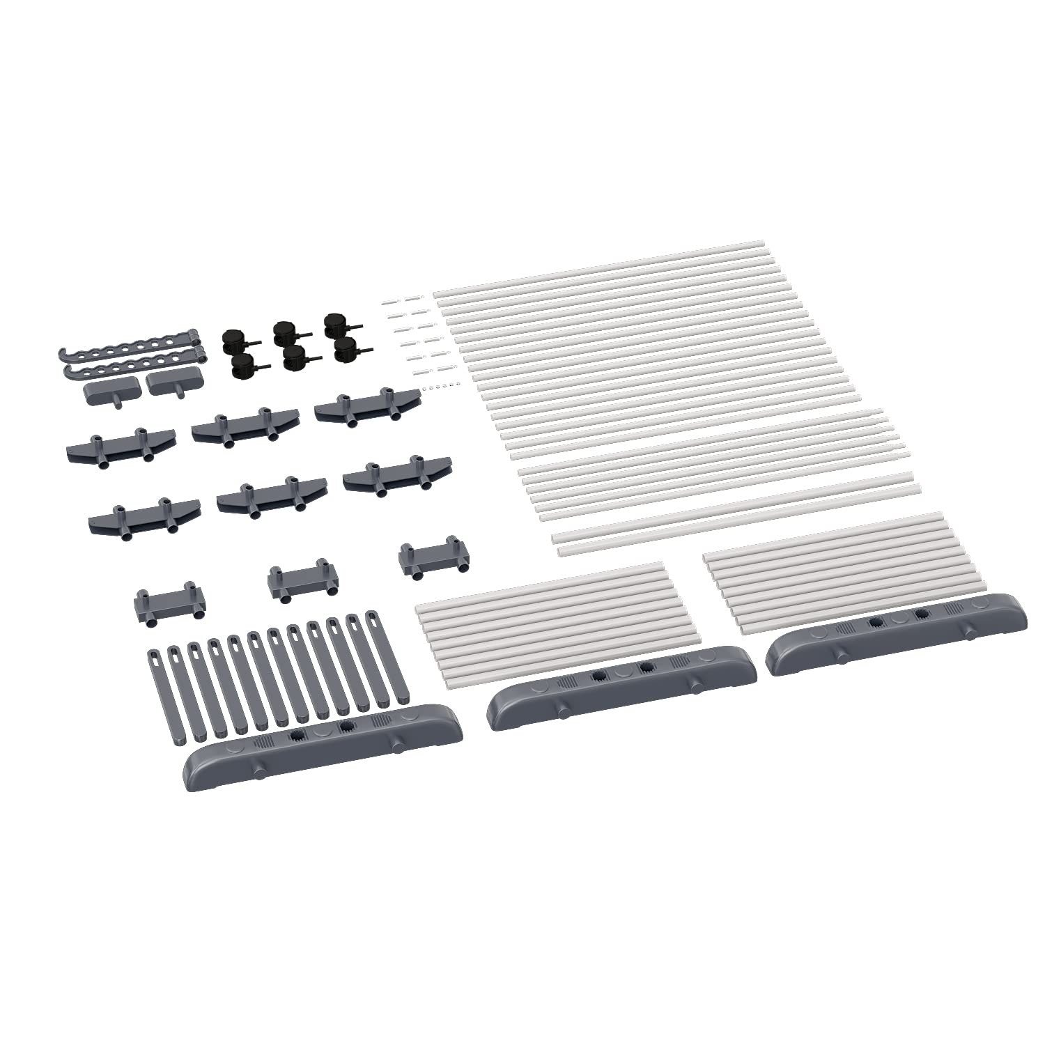 Séchoir à Linge Tour Peu encombrant avec 6 Ailes Pliables sur 3 Niveaux, étendoir à Linge Extensible Longueur 66-130 cm, Table de Lavage Pliable pour l'intérieur et de Grandes familles