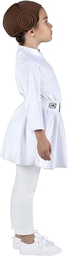 Miniatura 6 de Disfraz oficial de Star Wars para niños pequeños, overol acolchado de alta calidad con capa desmontable y tocado de tela