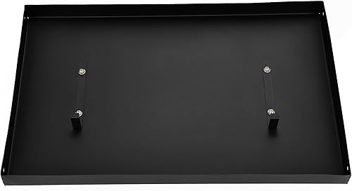 Miniatura 8 de Kojem Cubierta de parrilla de 28 pulgadas compatible con Blackstone frontal o trasera de la parrilla de grasa superior con dos asas, cubierta de