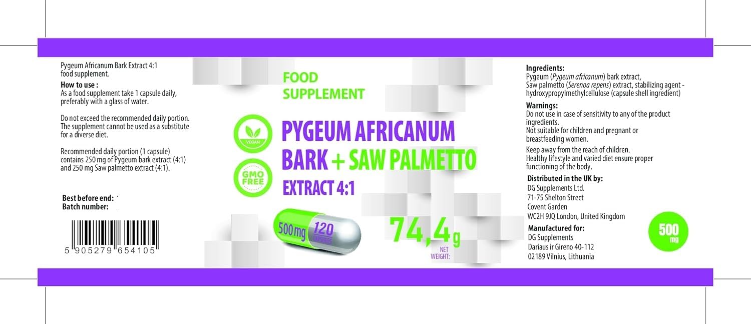 Hepatica Saw Palmetto | estratto 4:1 500 mg | 120 capsule vegane | Serenoa – Serenoa repens | GMP & Testato da Laboratorio Indipendente