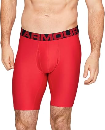 Under Armour Mens Performance Tech Long-Leg Boxerjock Brief Underwear, 9" Inseam, All-Day Comfort & Ultra-Soft, 1-Pack