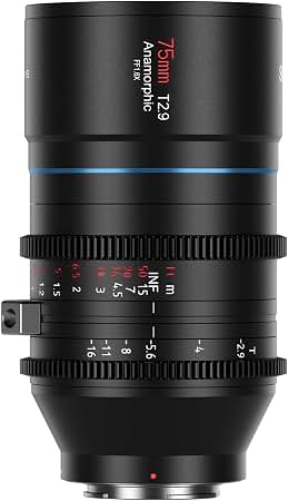 Amazon.com: DZOFILM Vespid Prime 75mm T2.1 Cinema Lens for PL