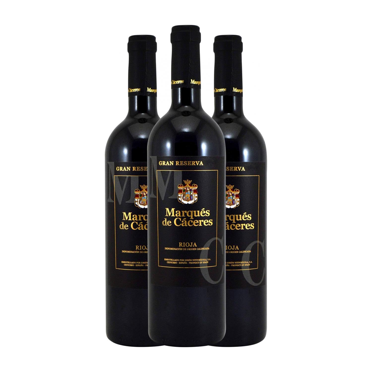 Marqués de Cáceres Rioja Gran Reserva 75 cl Vino tinto (Caja de 3 Botellas de 75 cl)