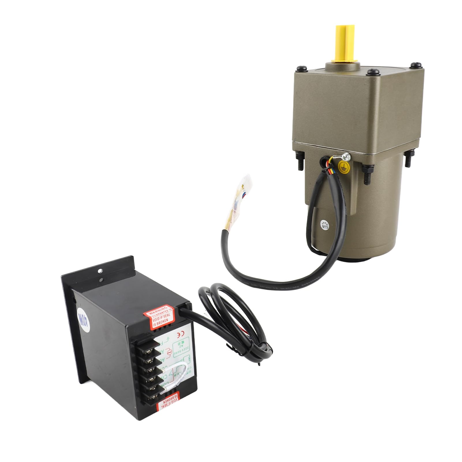 Semme Motor de Engranaje Asíncrono Monofásico de CA 40 W con Velocidad Vibración de bajo Ruido Energéticamente Eficiente para Máquinas Herramienta de Embalaje e Industrias de Transporte (Relación de