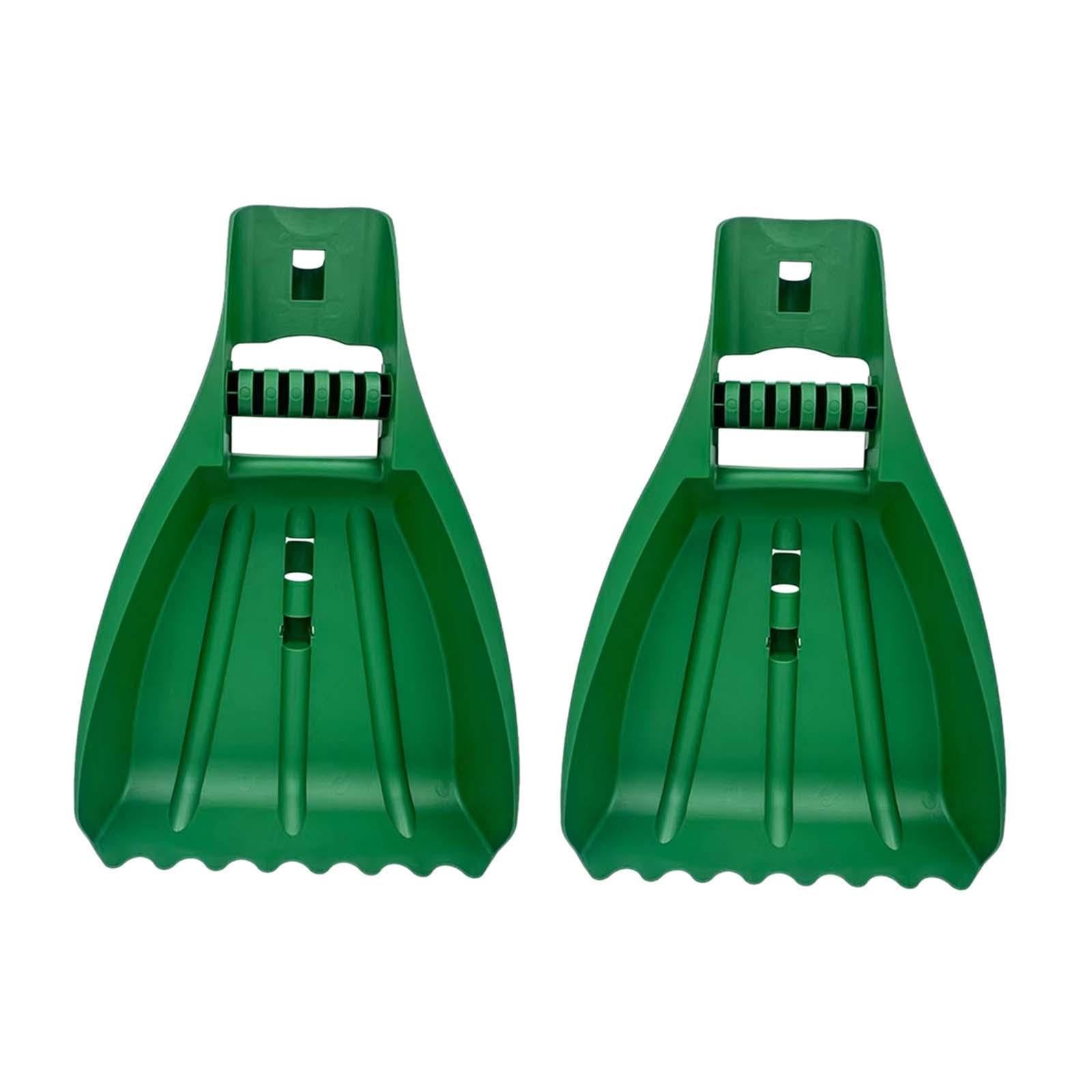 2 Pieces Leaf Scoops Leaves Cleaning Tool Leaf Grabbers for Shrub Lawn Porch |Home & Garden | Yard, Garden & Outdoor Living | Gardening Supplies | Garden Tools & Equipment | Rakes-picture-27