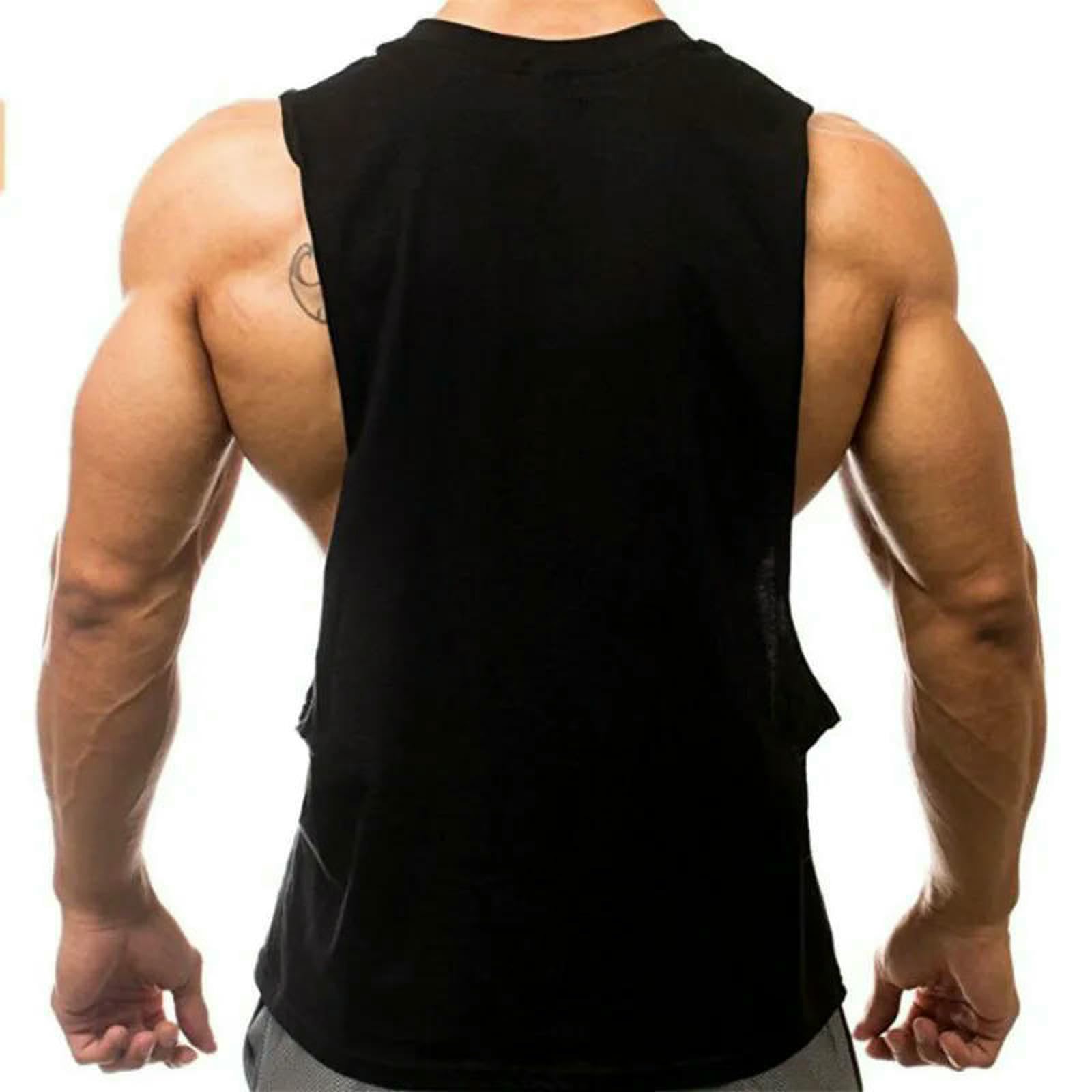 Męska kamizelka fitness, tank top, kulturystyka, ulica fitness, koszula bez rękawów, odzież sportowa, kamizelka mięśniowa