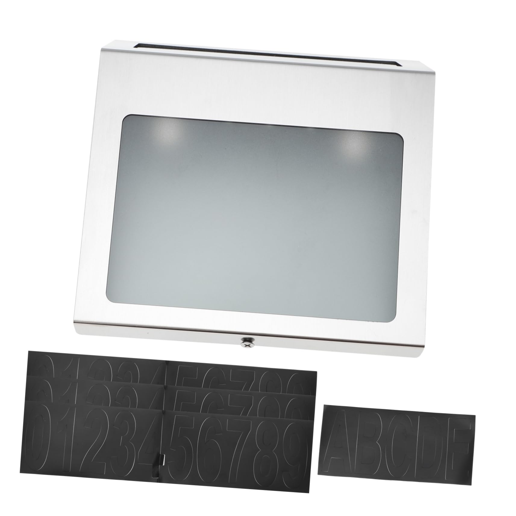 UPKOCH 1set Lampada Da Esterno Led Solare Con Numeri Indirizzo Segnaposto Per Porta Facile Installazione e Alta Luminosità Design Resistente Alle Intemperie Per Casa e Giardino