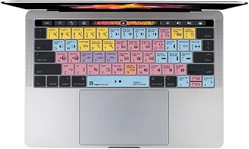 LogicKeyboard Skin متوافق مع أدوات Apple AVID Pro 12 MacBook Keyboard- رقم الجزء - LS-PT-MBP16