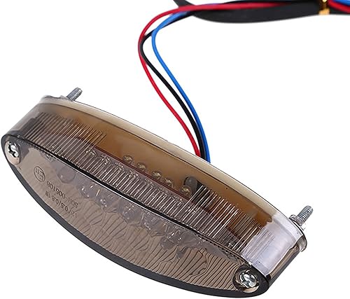 Miniatura 6 de evomosa Luz Trasera Universal para Motocicleta, Señal de Frenado y Parada para ATV