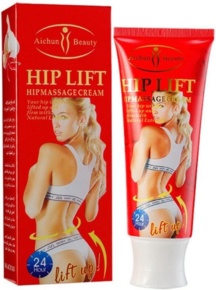 AICHUN BEAUTYAichun Hip Lift Up Butt Enlargement Cellulite Bella Cream Enhancement Natural 120G (Garlic & Chilli)
