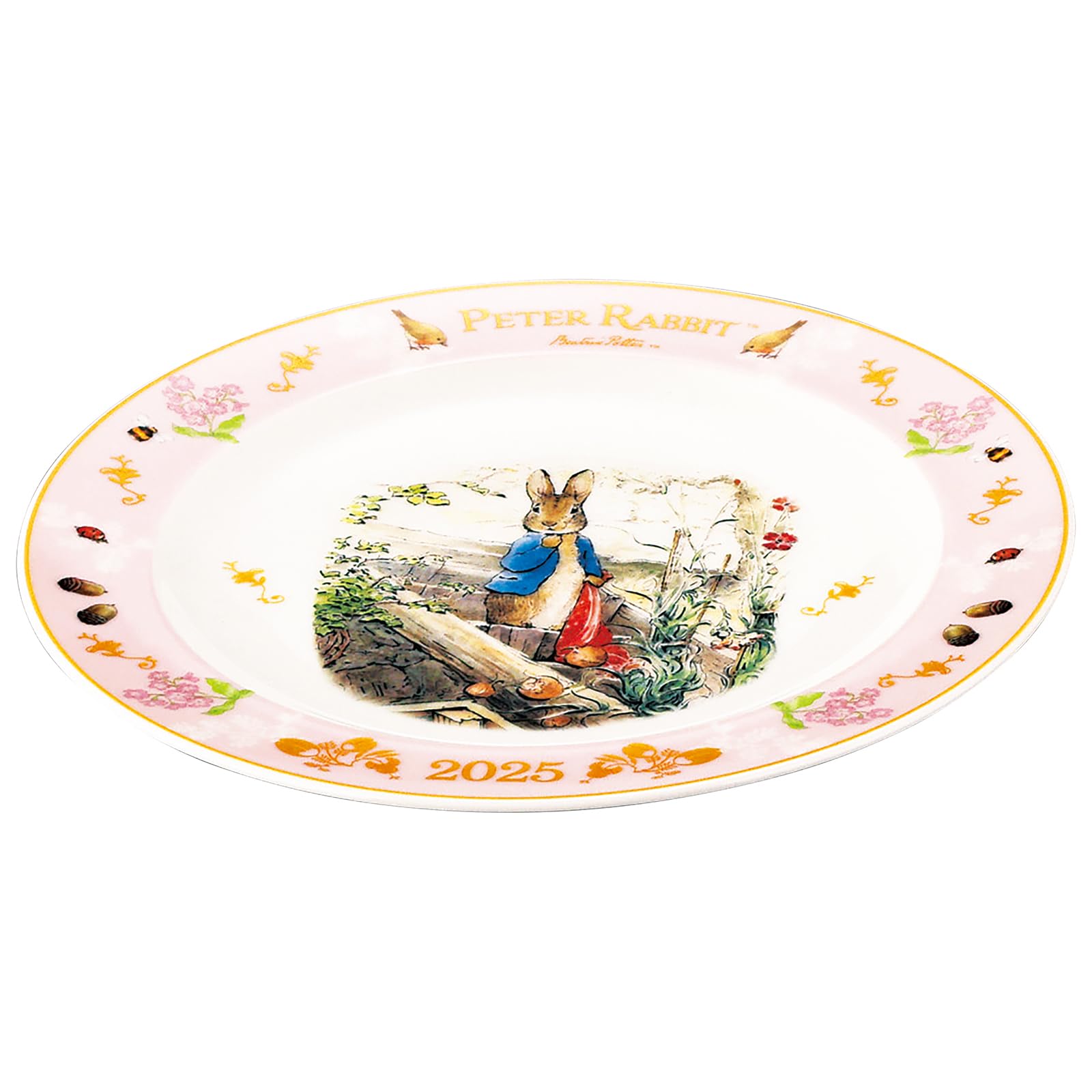 Amazon｜ピーターラビット 2025年 イヤーズ プレート 皿 直径約20cm