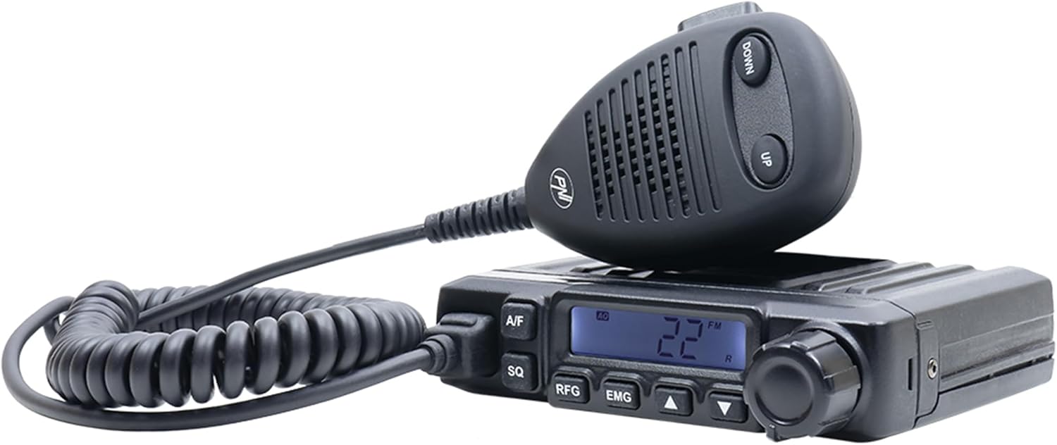 Radio CB PNI 6500, 4W, AM-FM, 12V, ASQ, RF Gain, Cigarette Lighter Included