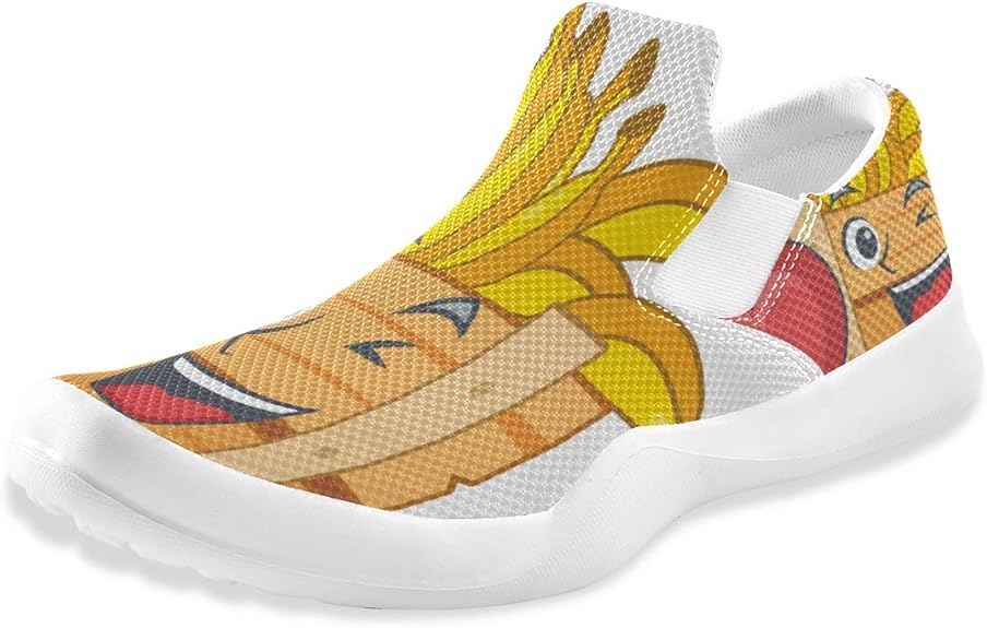 Funny Banana Love Mens Shoes Non Slip Casual